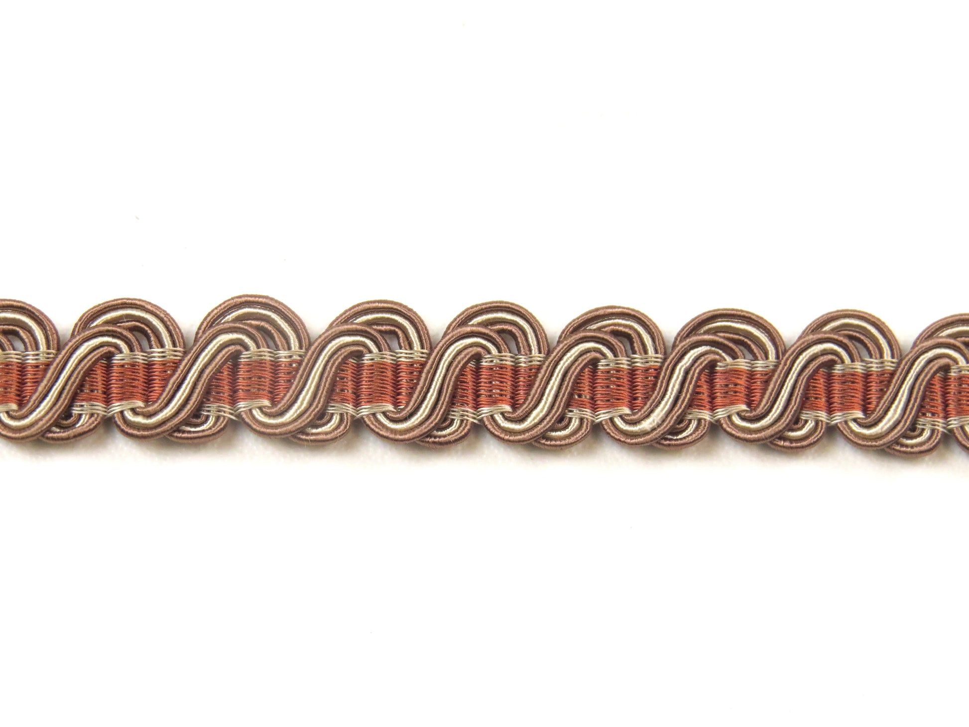Upholstery Braid Trim - Brown