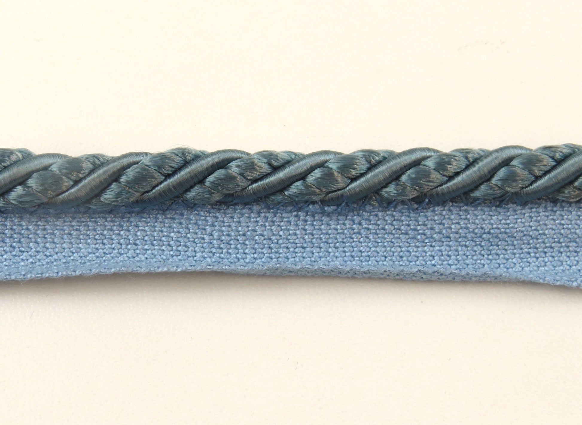 Upholstery Flanged Cord - Blue