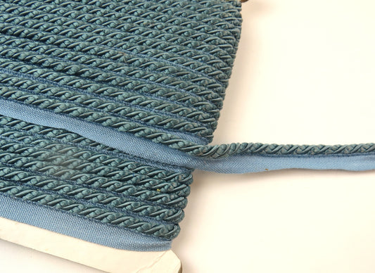 Upholstery Flanged Cord - Blue