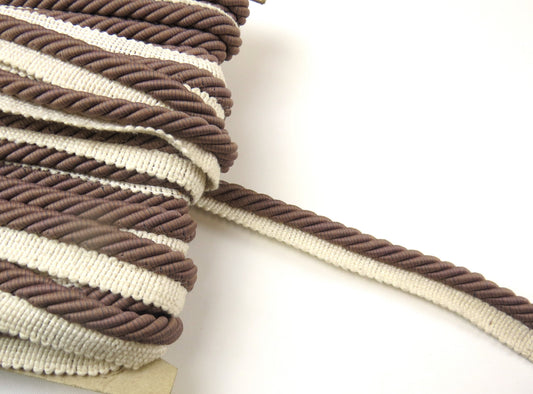 Upholstery Flanged Cord - Brown