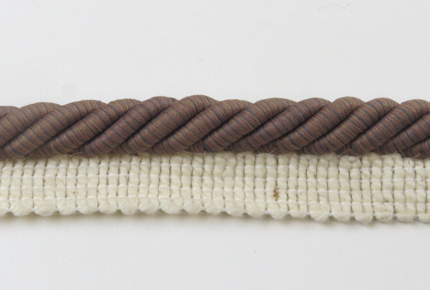 Upholstery Flanged Cord - Brown - Soft Options upholstery trim