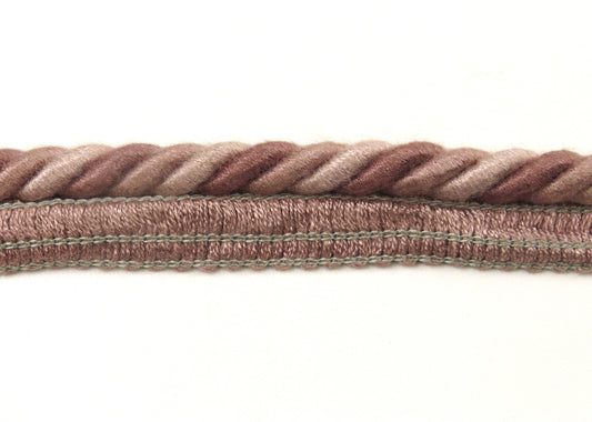 Upholstery Flanged Cord - Mixed Pink - Soft Options upholstery trim