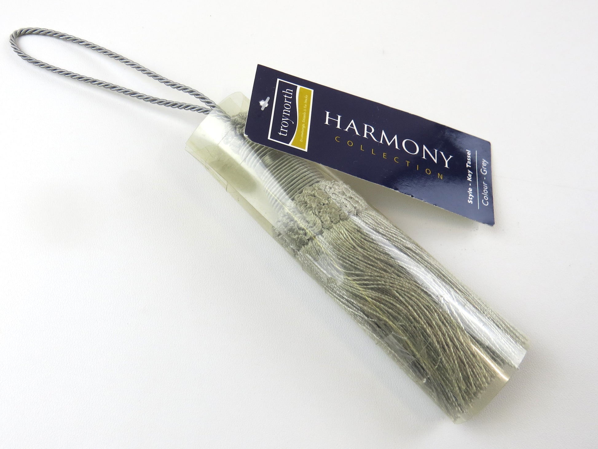 Harmony Collection Grey Key Tassel