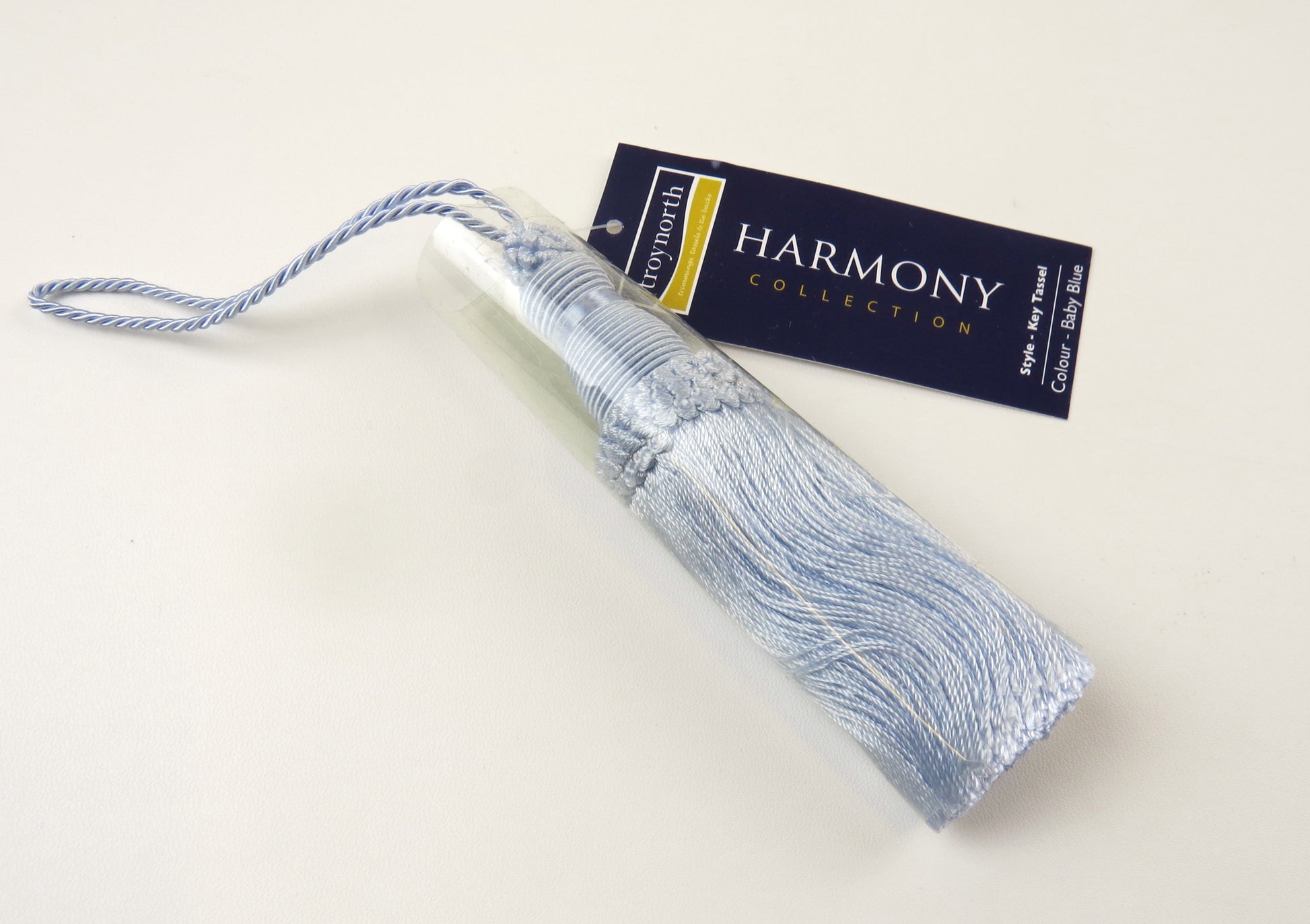 Harmony Collection Baby Blue Key Tassel