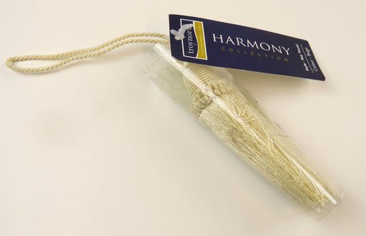 Harmony Collection Beige Key Tassel - Soft Options upholstery trim