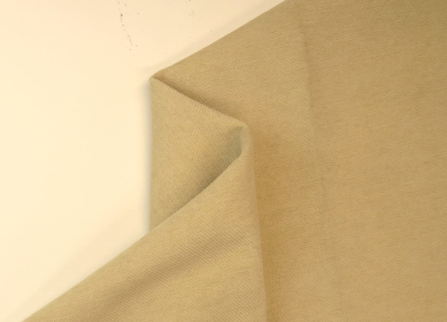 Plain Cream Chenille Upholstery Fabric