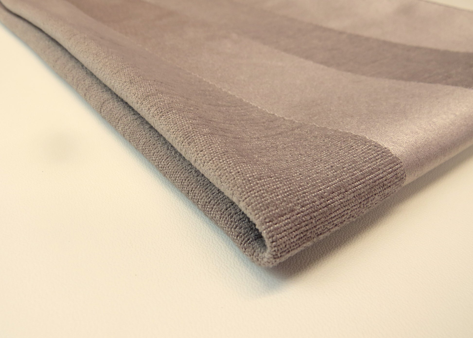 Pale Purple Wide Stripe Chenille Upholstery Fabric