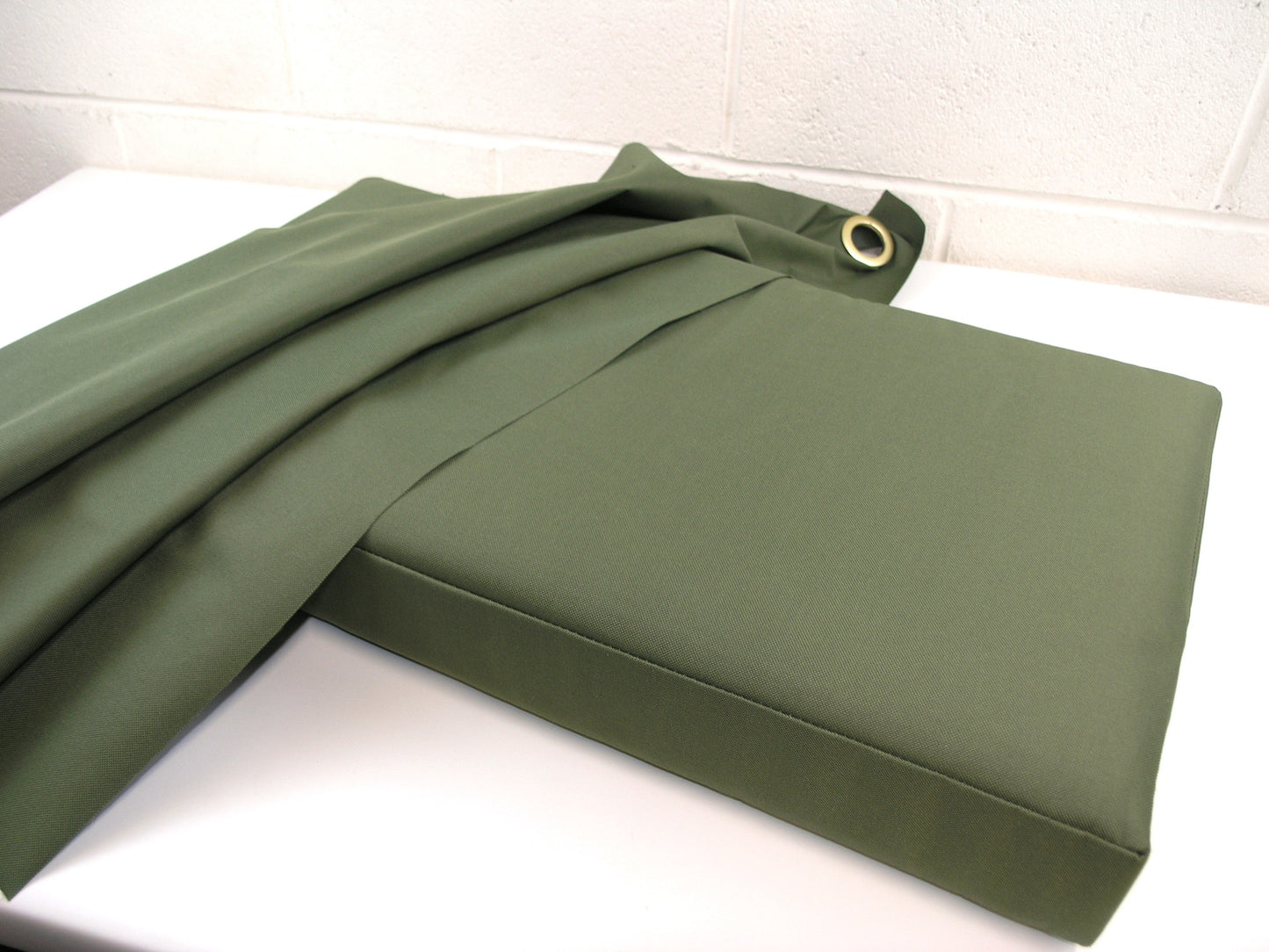 Olive Outdoor Fabric - Soft Options upholstery trim