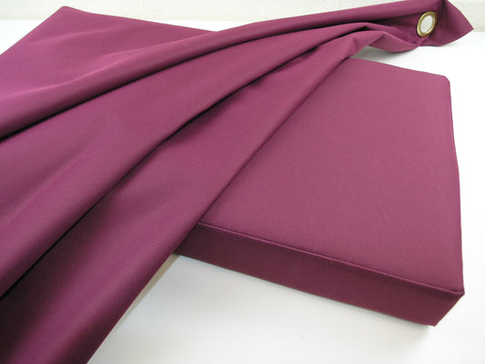 Burgundy Outdoor Fabric - Soft Options upholstery trim