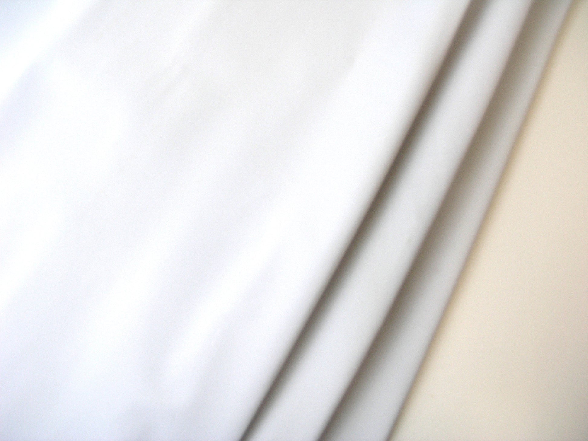 White Outdoor Fabric