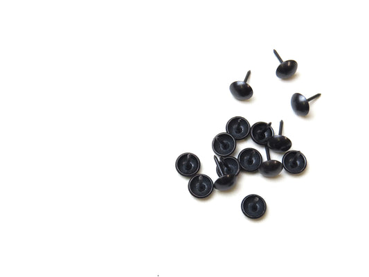 10Mm Antique On Steel Decorative Studs - Soft Options upholstery trim