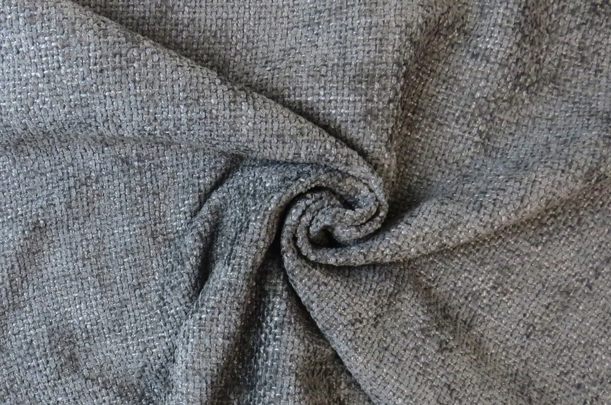 Venice Charcoal - Hopsack Design
