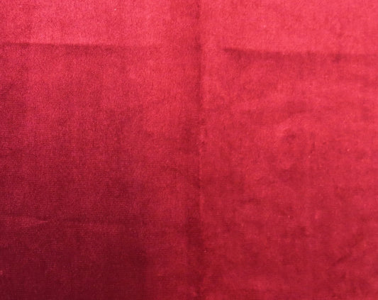 Malta Velvet Dralon Red - Soft Options upholstery trim