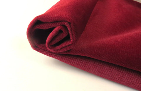 Malta Velvet Dralon Red