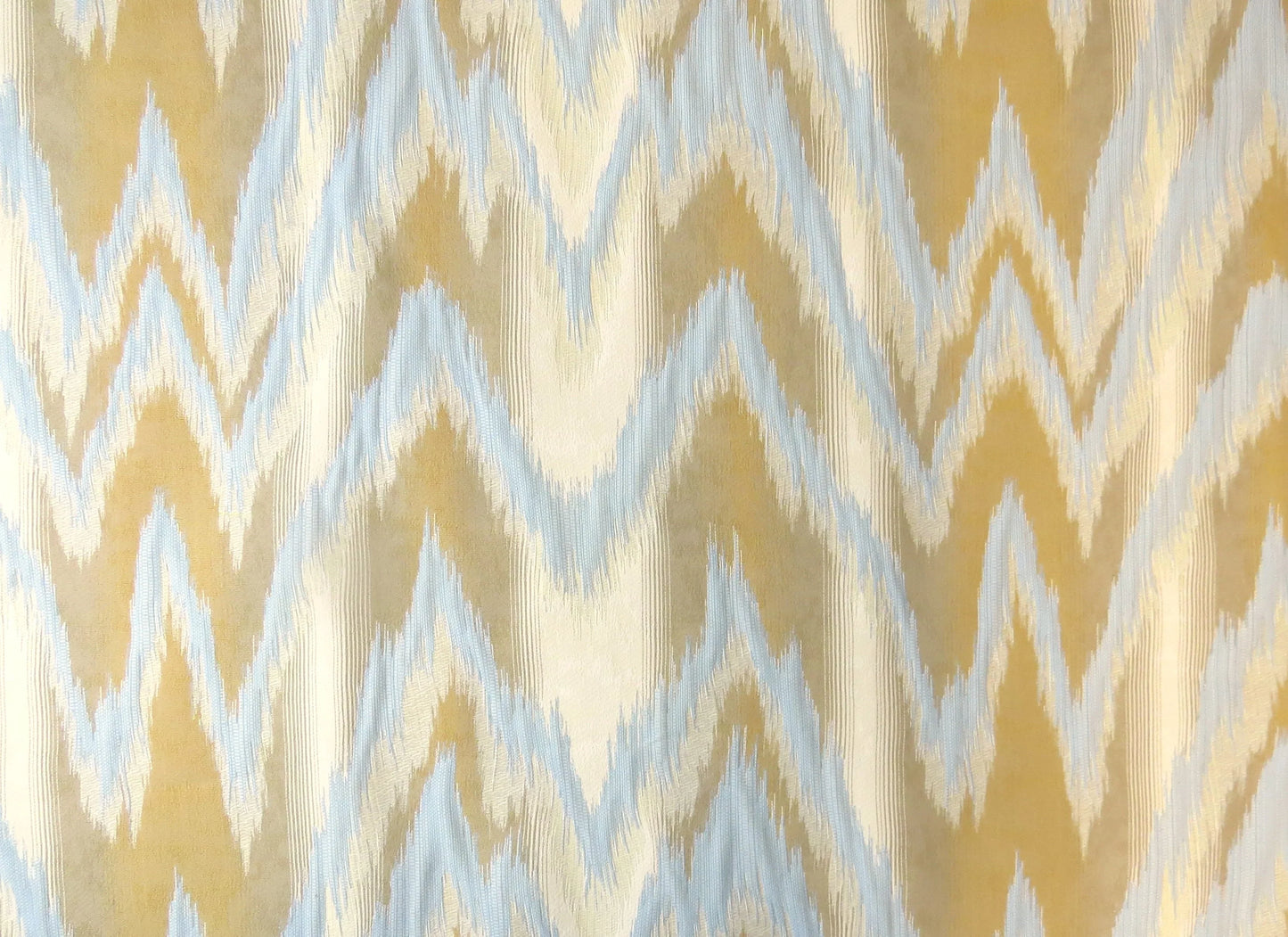 Renaissance Blue Gold Flame - Soft Options upholstery trim