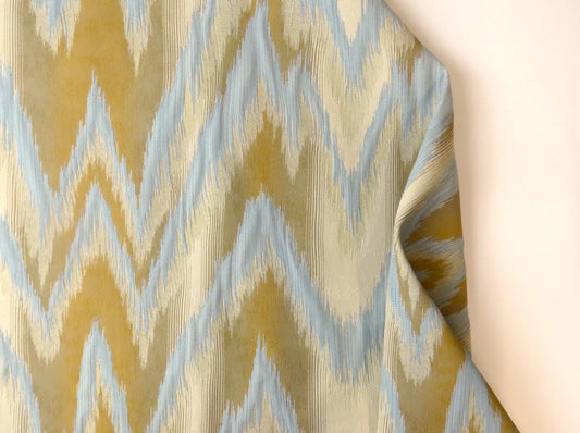 Renaissance Blau-Gold Flamme
