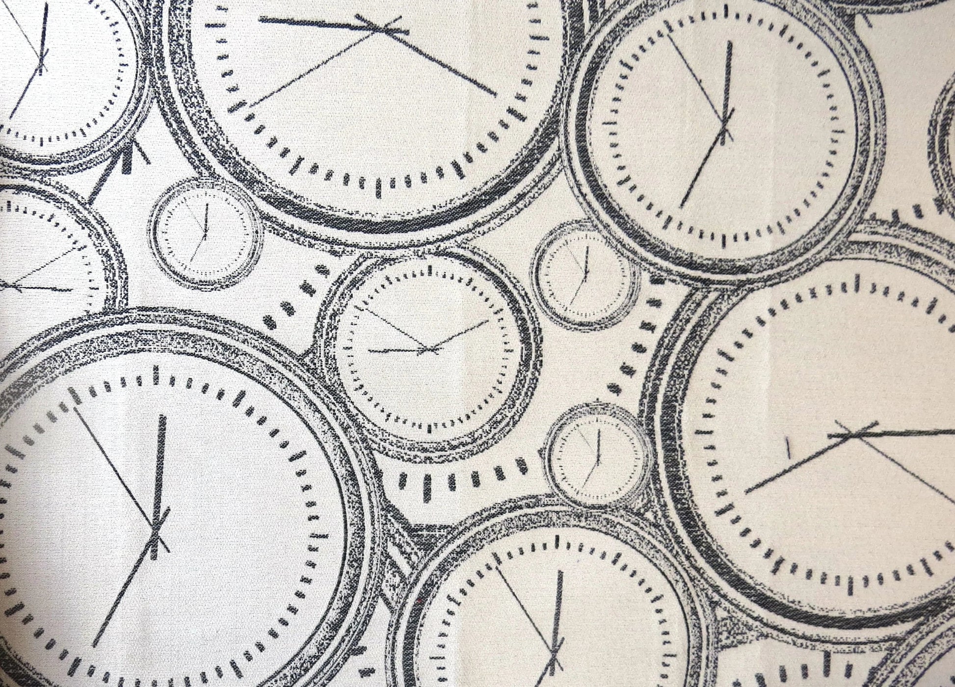 Clocks Black White