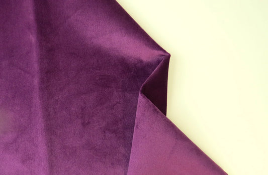 Malta Velvet Dralon Boysenberry - Soft Options upholstery trim