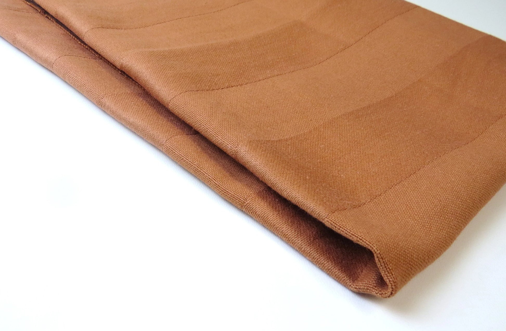 Terracotta Self Stripe