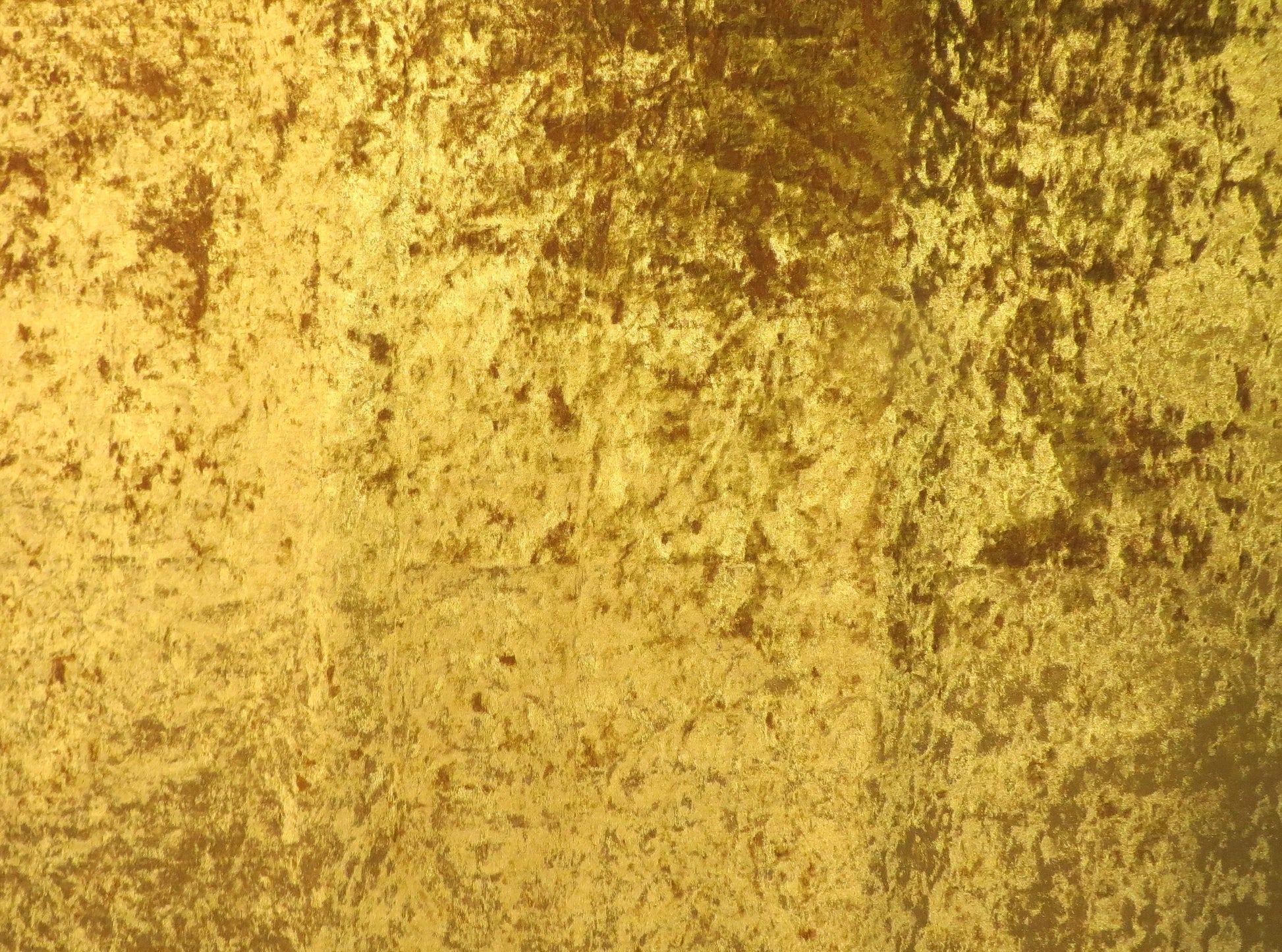 Shimmer Gold Crushed Velvet