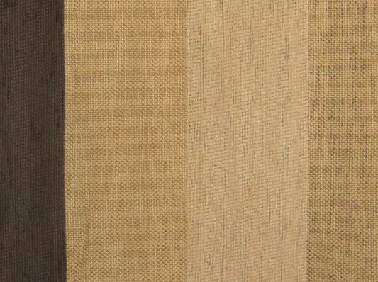Mixed Natural Stripe Chenille Upholstery Fabric - Soft Options upholstery trim